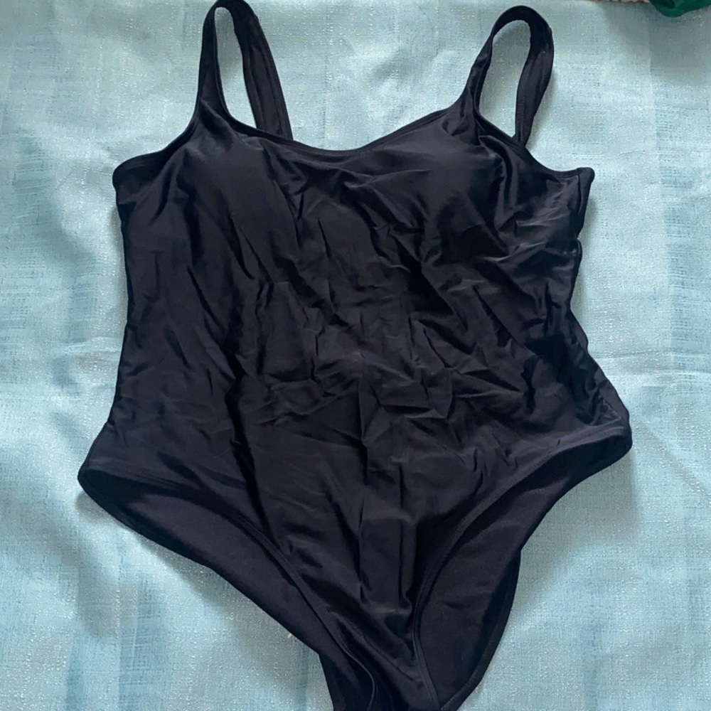 No Boundaries Black One Piece Swimsuit